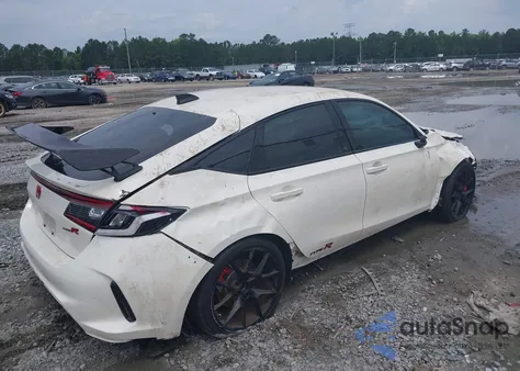 2024 Honda Civic Type R из США, поврежденный, VIN JHMFL5G46RX002197